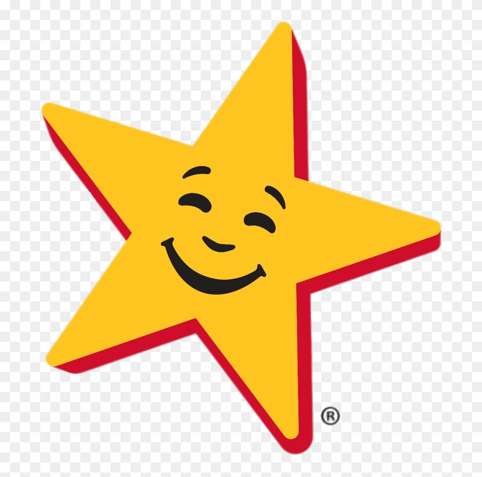 Carls Jr Star, Star Symbol, Symbol, Face, Head Free Png Download