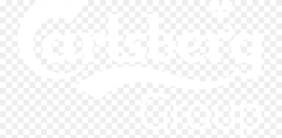 Carlsberg Group Logo White, Text, Bulldozer, Machine Free Png Download