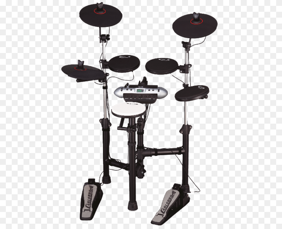 Carlsbro Csd120 Electronic Drum Kit, Musical Instrument, Percussion, Bicycle, Transportation Free Transparent Png