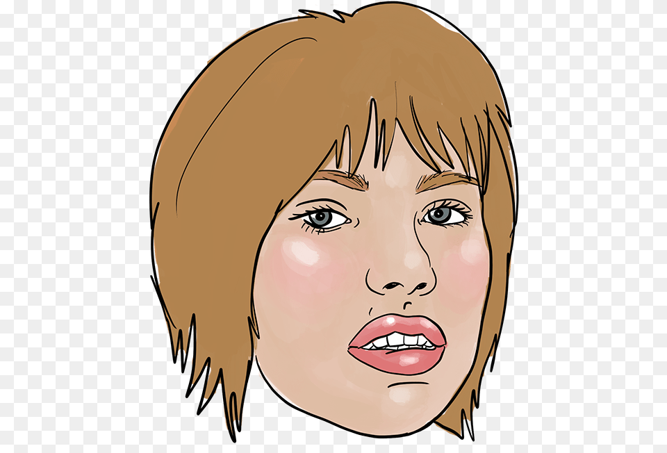 Carly Cartoon, Head, Portrait, Photography, Face Png