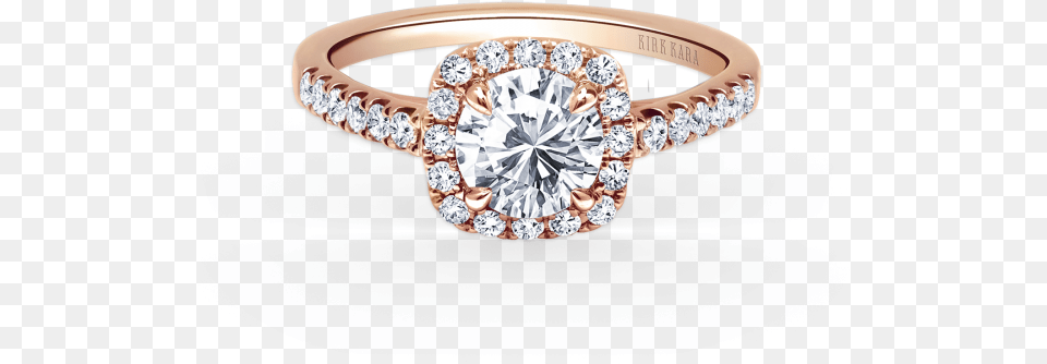 Carmella 18k Rose Gold Engagement Ring Geoffreys Diamonds Engagement Ring, Accessories, Diamond, Gemstone, Jewelry Png