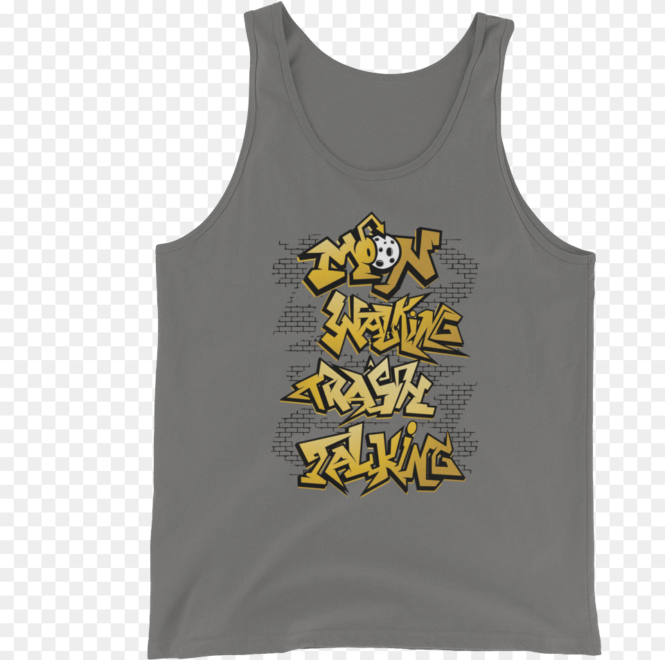 Carmella Moon Walking Trash Talking Graffiti Sleeveless Shirt, Clothing, Tank Top, T-shirt Free Png Download