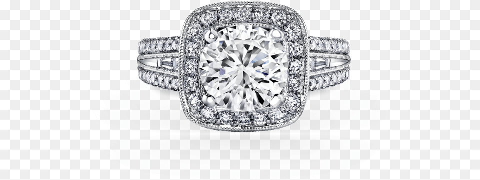 Carmella Most Prized Creations 18k White Gold Engagement Engagement Ring, Accessories, Diamond, Gemstone, Jewelry Png Image