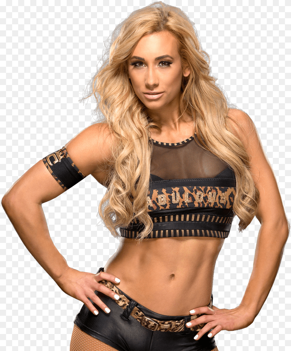 Carmella Wwe On Beach, Adult, Swimwear, Person, Hair Free Png Download