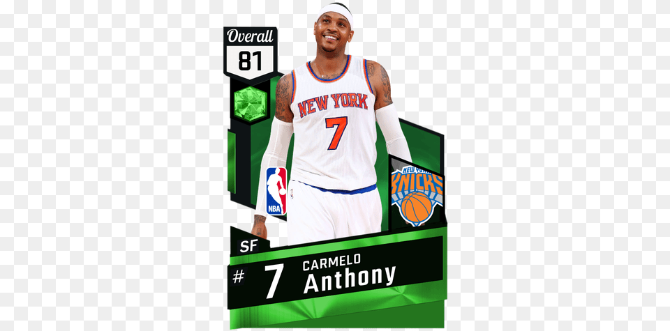 Carmelo Anthony, Clothing, Shirt, Baseball Cap, Cap Png Image