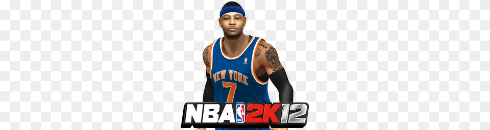 Carmelo Anthony Icon For Nba, Cap, Clothing, Hat, Person Free Png Download