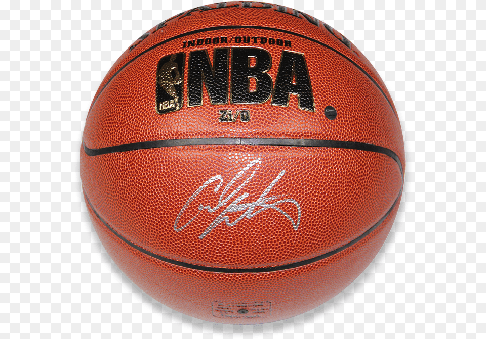 Carmelo Anthony Signed Nba Spalding Indoor Amp Outdoor Spalding Nba Basketball Transparent, Ball, Basketball (ball), Sport Free Png
