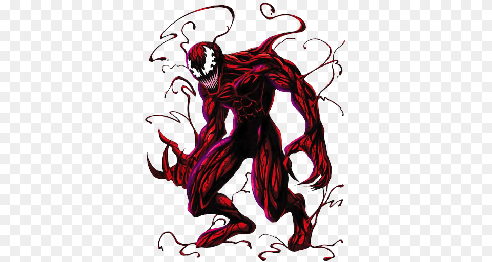 Carnage And Venom Spiderman, Person, Art Png