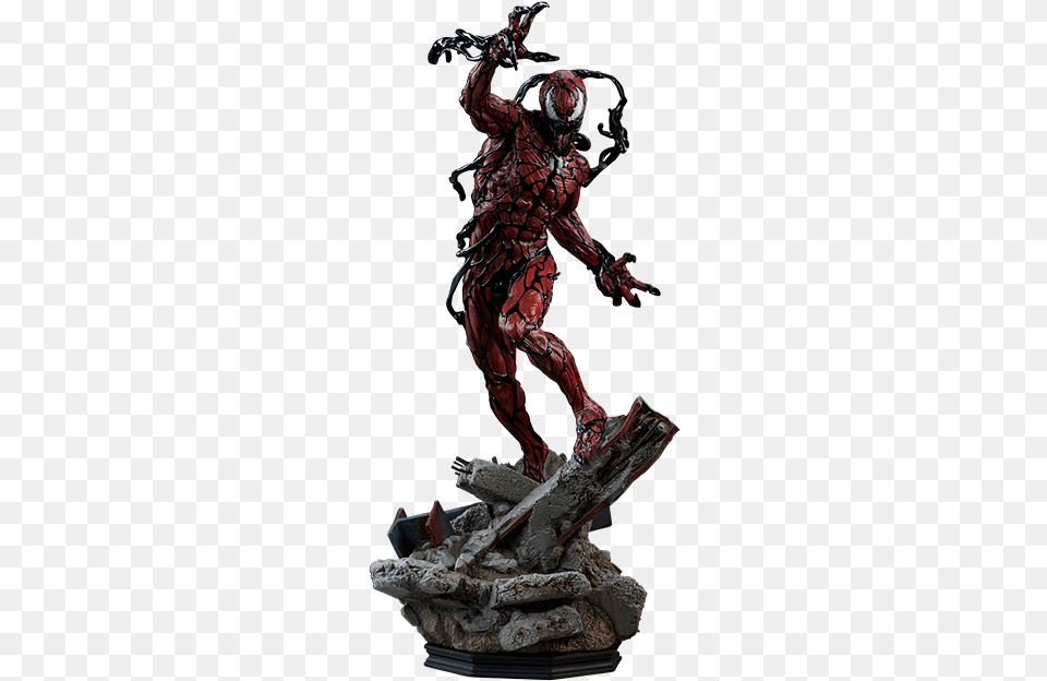 Carnage Premium Format Figure Spider Man Carnage Premium Format 14 Scale Statue, Wood, Adult, Female, Person Free Png Download