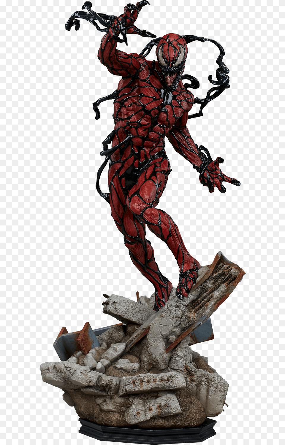 Carnage Statue Carnage Premium Format, Adult, Male, Man, Person Free Png