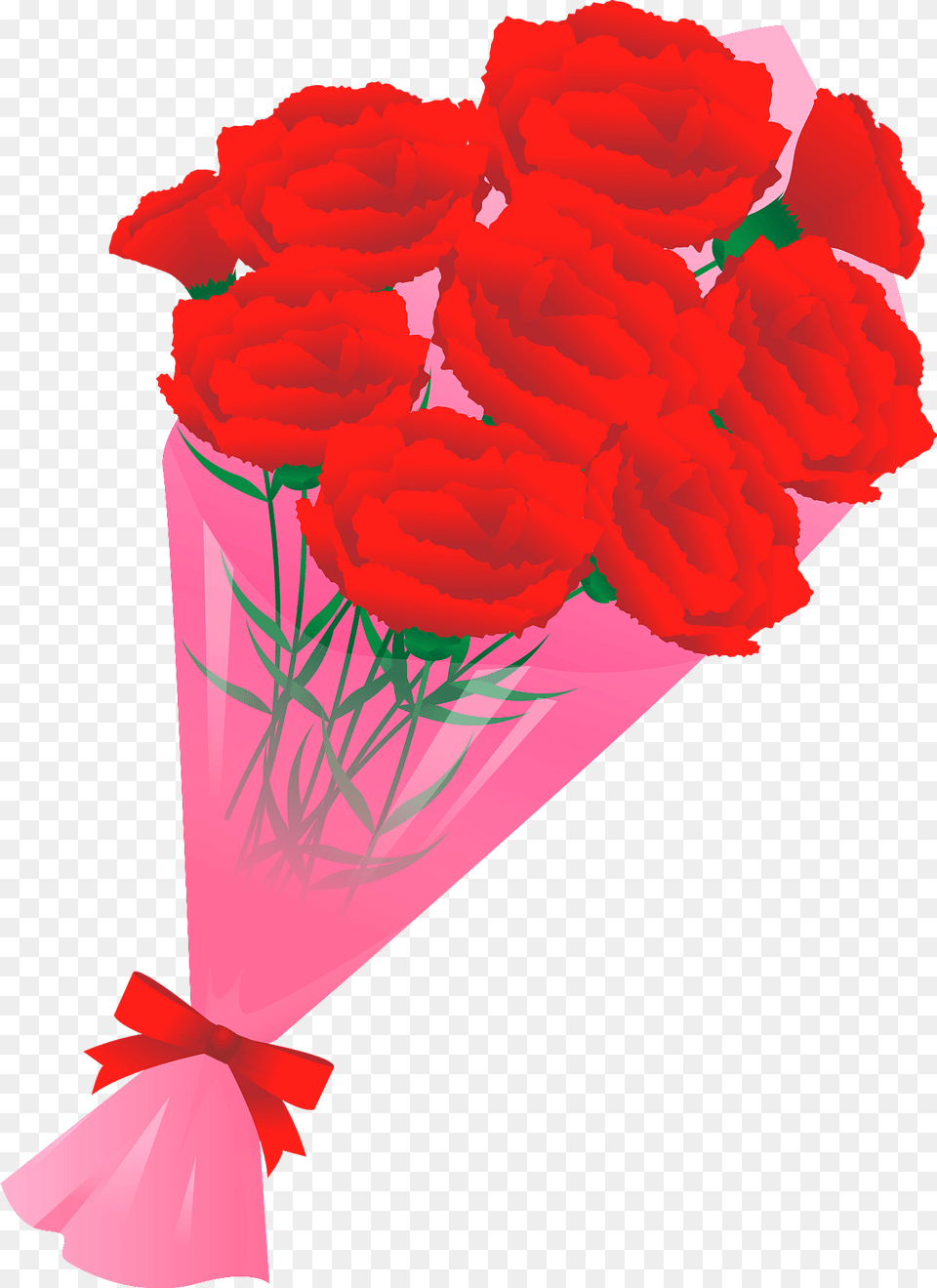 Carnation Bouquet For Mother39s Day Clipart, Flower, Flower Arrangement, Flower Bouquet, Plant Free Png Download