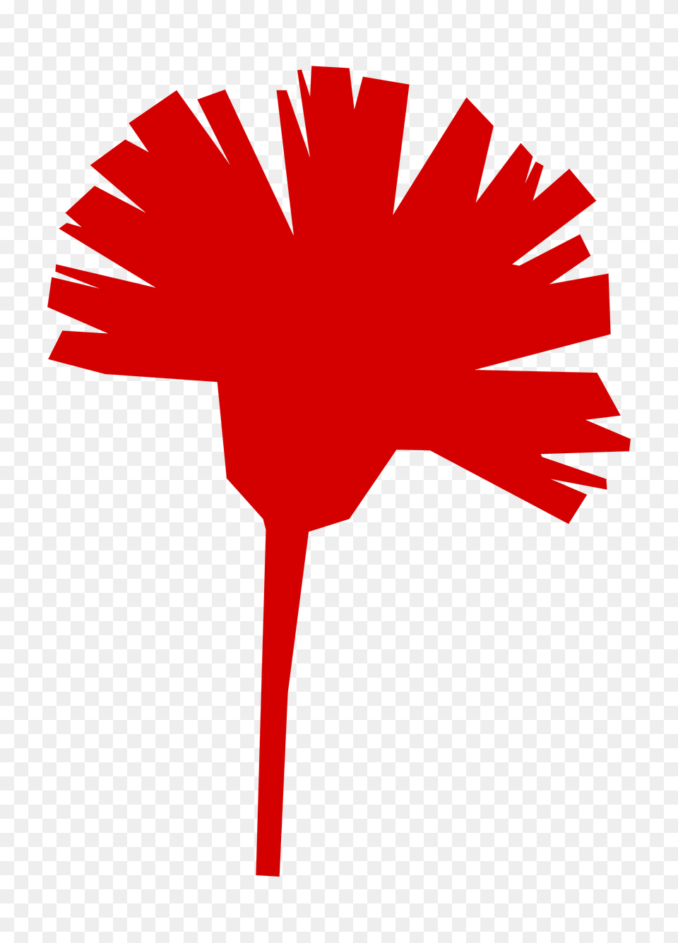 Carnation Fully Red Icon, Cross, Symbol Free Png