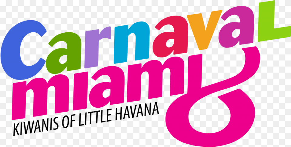 Carnaval Miami On The Mile Carnaval On The Mile 2018, Text, Symbol, Alphabet, Ampersand Png Image