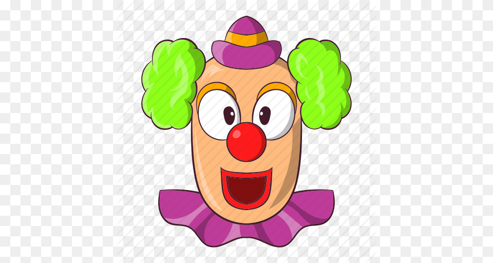 Carnival Cartoon Circus Clown Face Happy Smile Icon, Performer, Person, Nature, Outdoors Png