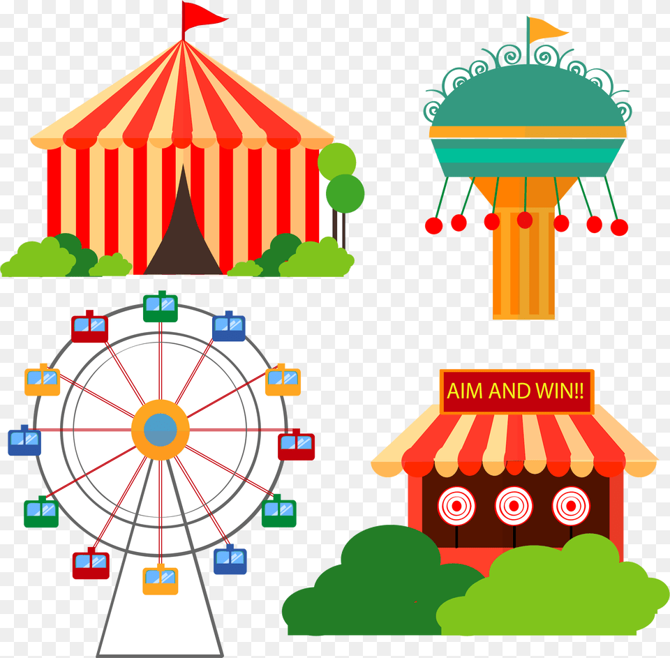 Carnival Clipart On Cognigen Cellular Transparent Carnival Clip Art, Circus, Leisure Activities Free Png