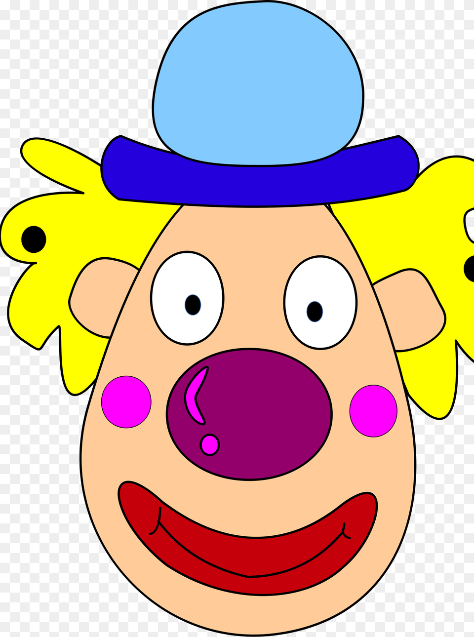 Carnival Clown Face Clip Art, Performer, Person, Nature, Outdoors Free Png Download
