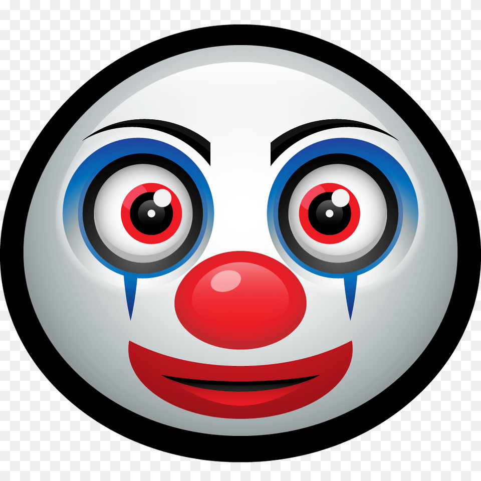 Carnival Clown Funny Happy Mask Pennywise Icon, Performer, Person, Disk Free Transparent Png