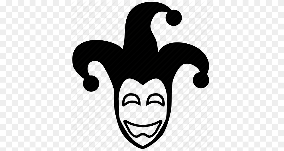 Carnival Comedy Costume Harlequin Jester Joker Mask Icon Png