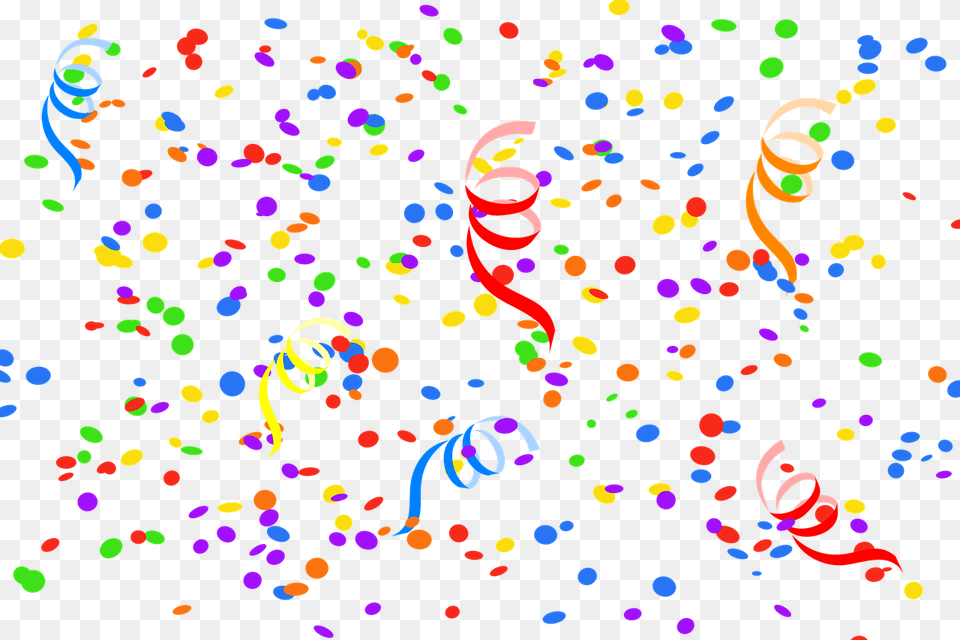 Carnival Confetti, Paper Free Png Download