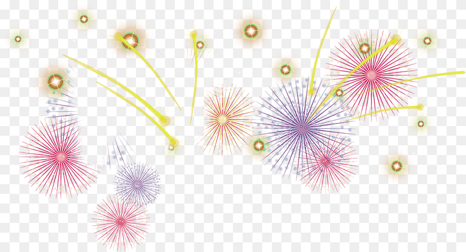 Carnival Decorations Dandelion, Fireworks, Pattern, Machine, Wheel Png