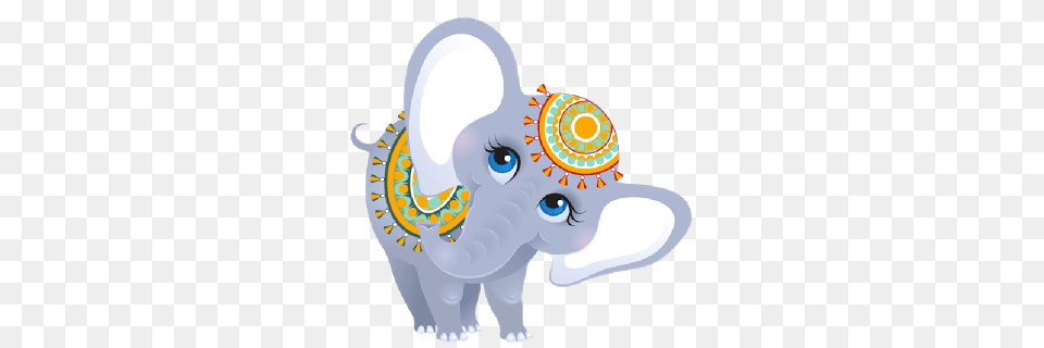 Carnival Elephant Clipart, Animal, Bear, Mammal, Wildlife Png Image