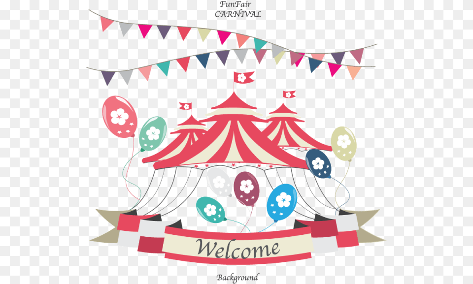 Carnival Funfair And Fun Fair Background, Circus, Leisure Activities Free Png Download
