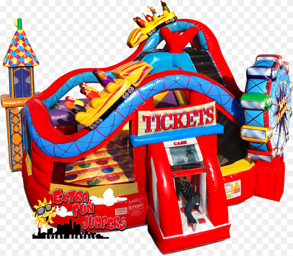 Carnival Jumpers, Person, Bulldozer, Machine Png