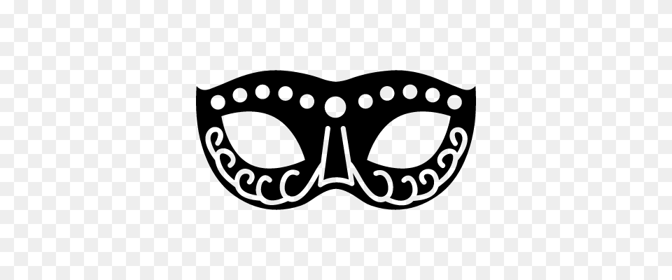 Carnival Mask, Gray Free Png Download