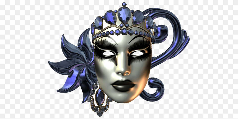 Carnival Mask, Accessories, Jewelry, Person, Woman Png Image