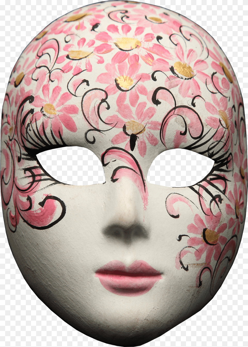 Carnival Mask, Adult, Cosmetics, Female, Lipstick Png Image