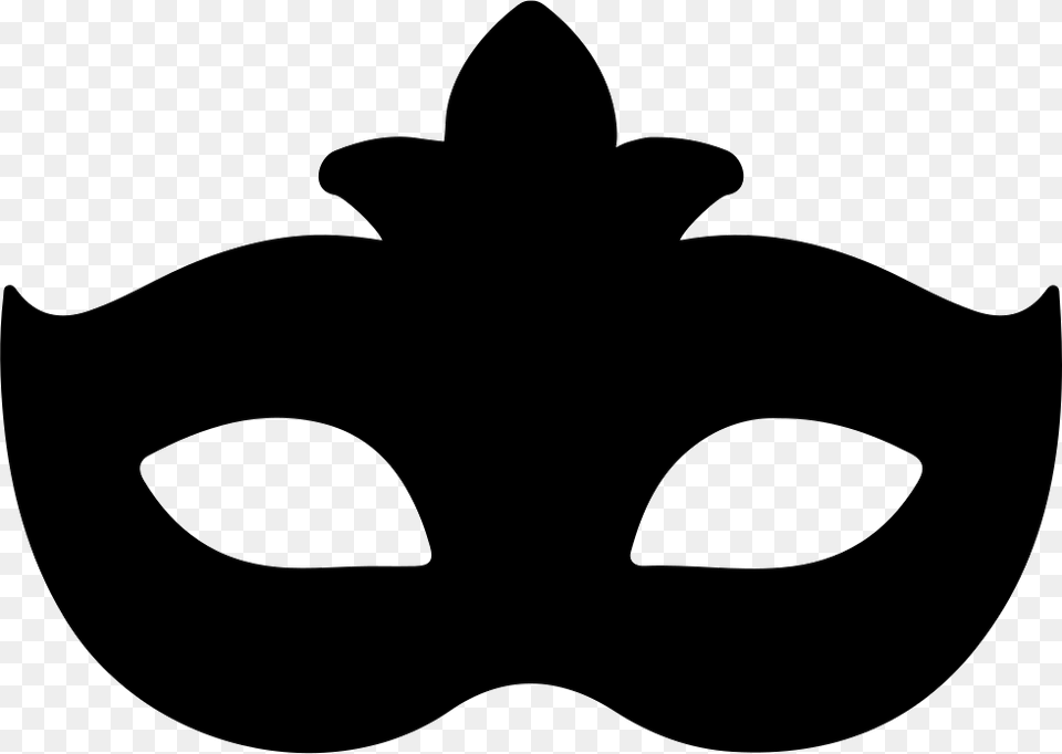 Carnival Mask Black Shape Png