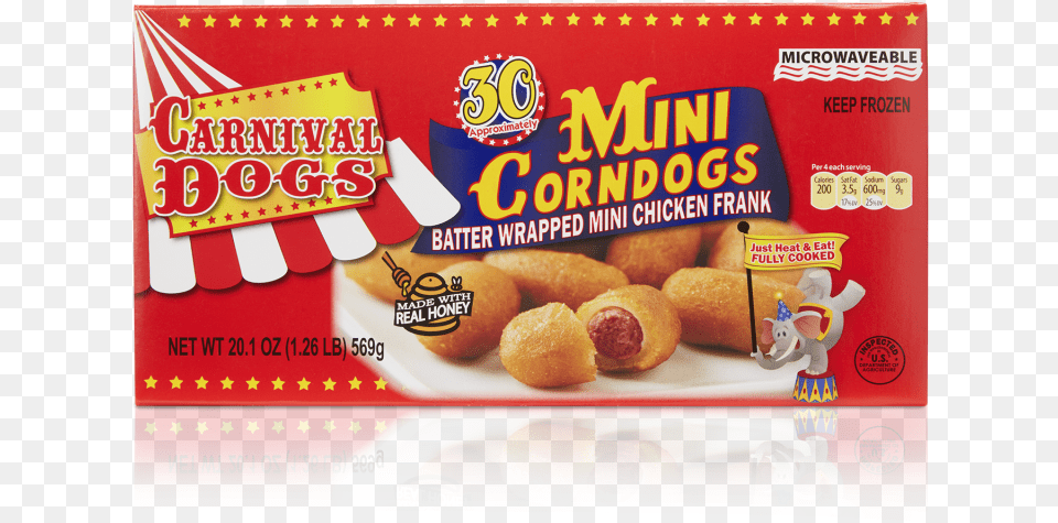 Carnival Mini Corn Dogs, Food Png