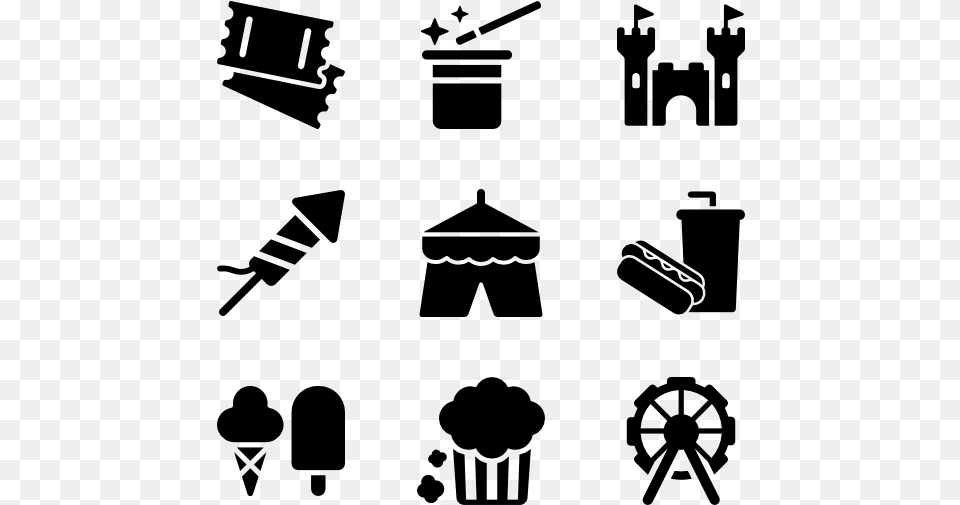 Carnival Packs Vector Security System Icon, Gray Free Png