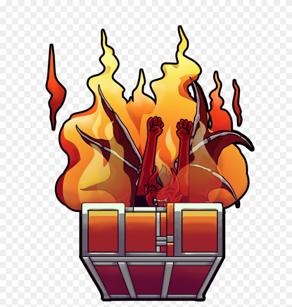 Carnival Ride Of Heck, Fire, Flame, Adult, Female Free Png Download