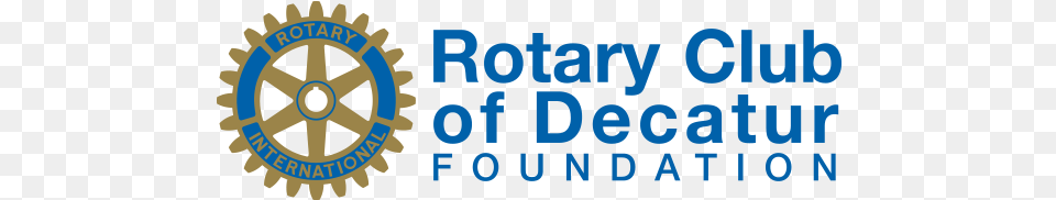Carnival Sponsor Rotary Club Of Decatur Foundation Rotary International, Machine, Spoke, Wheel, Gear Free Png