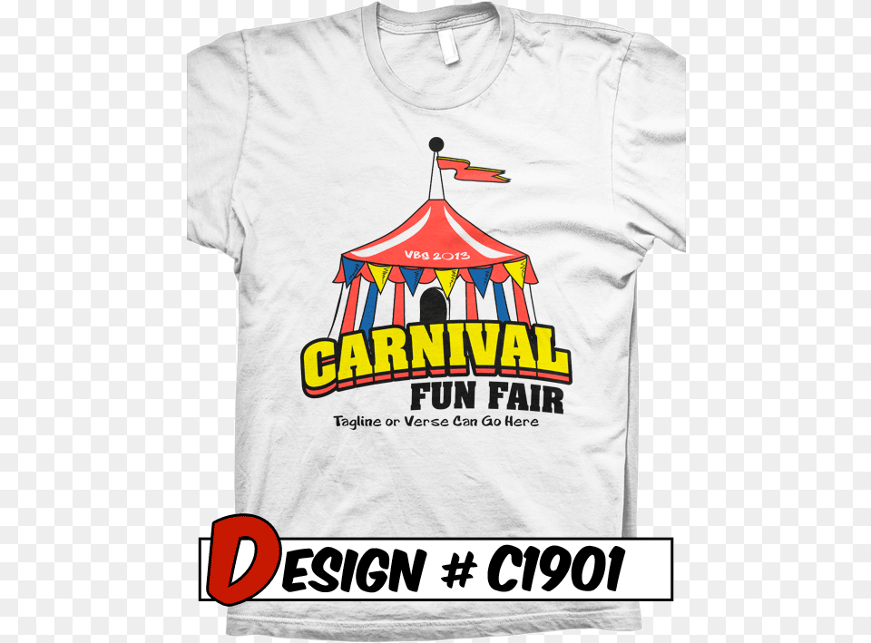Carnival Vbs C1901 T Shirt, Clothing, T-shirt Png Image