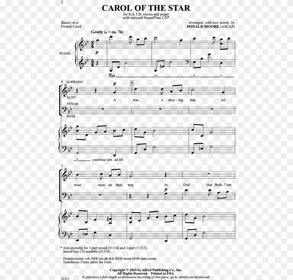 Carol Of The Star Thumbnail Let There Be Peace Score, Nature, Night, Outdoors Png Image