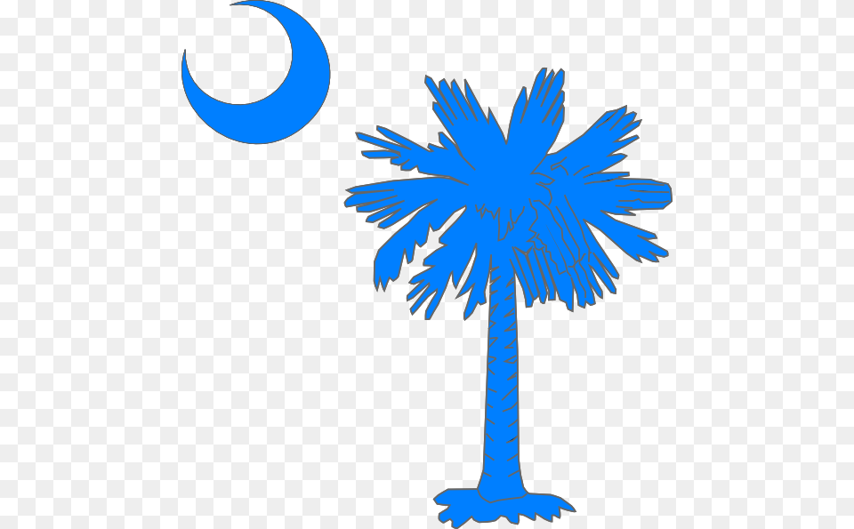 Carolina Blue Palmetto Tree Svg Clip Arts 552 X, Palm Tree, Plant Free Transparent Png