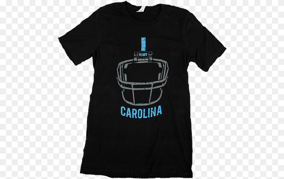 Carolina Helmet T Helmet, Clothing, T-shirt, Shirt, American Football Png