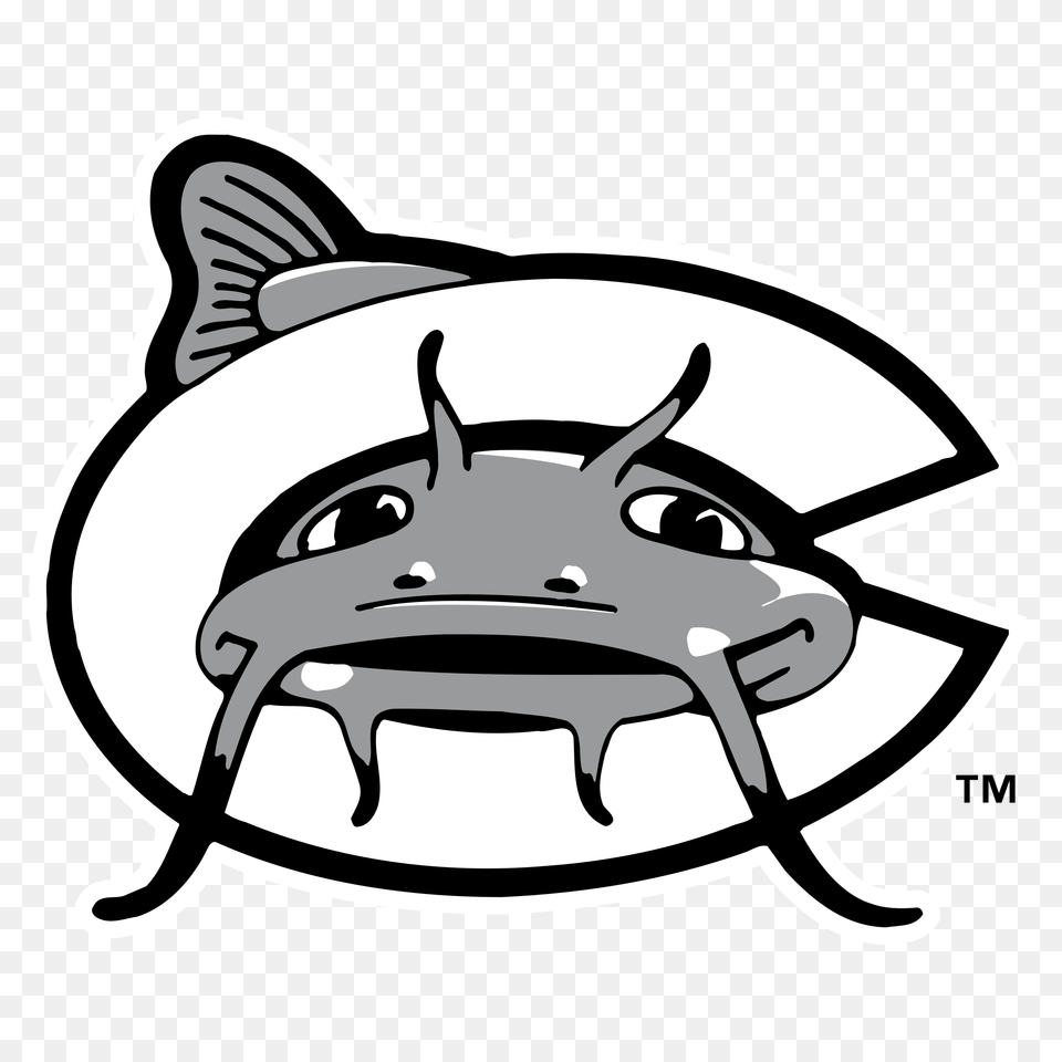 Carolina Mudcats Logo Vector, Stencil Free Transparent Png