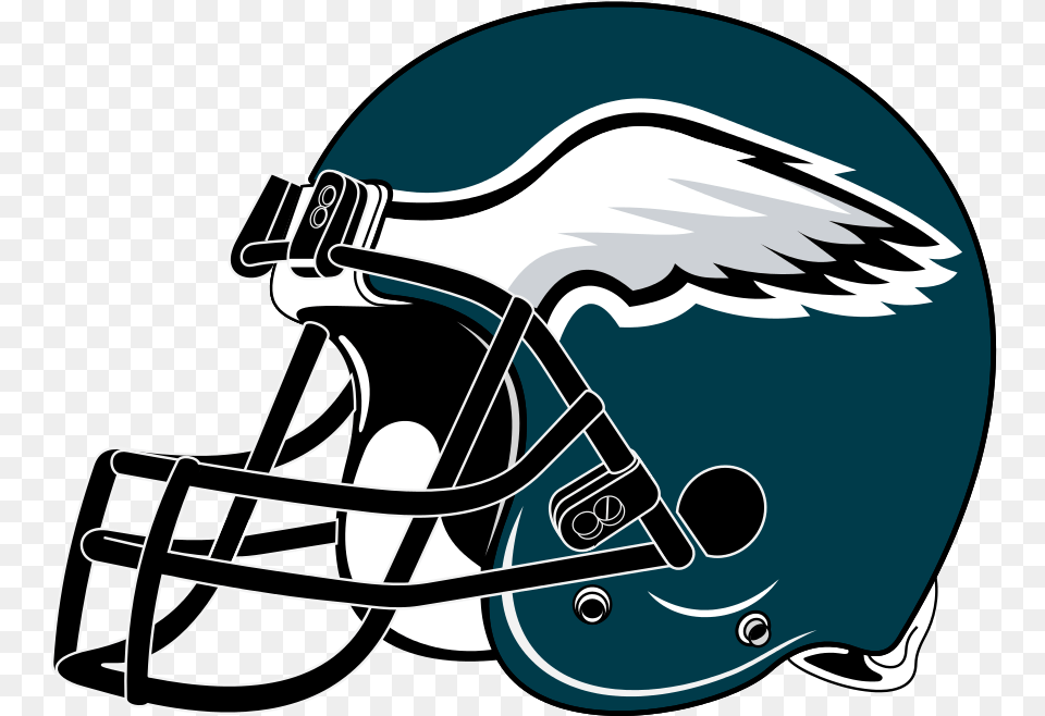Carolina Panthers Helmet Svg Philadelphia Eagles Helmet Clipart, American Football, Football, Person, Playing American Football Free Png Download