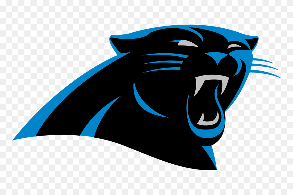 Carolina Panthers Logo Transparent Vector, Animal, Fish, Sea Life, Shark Png