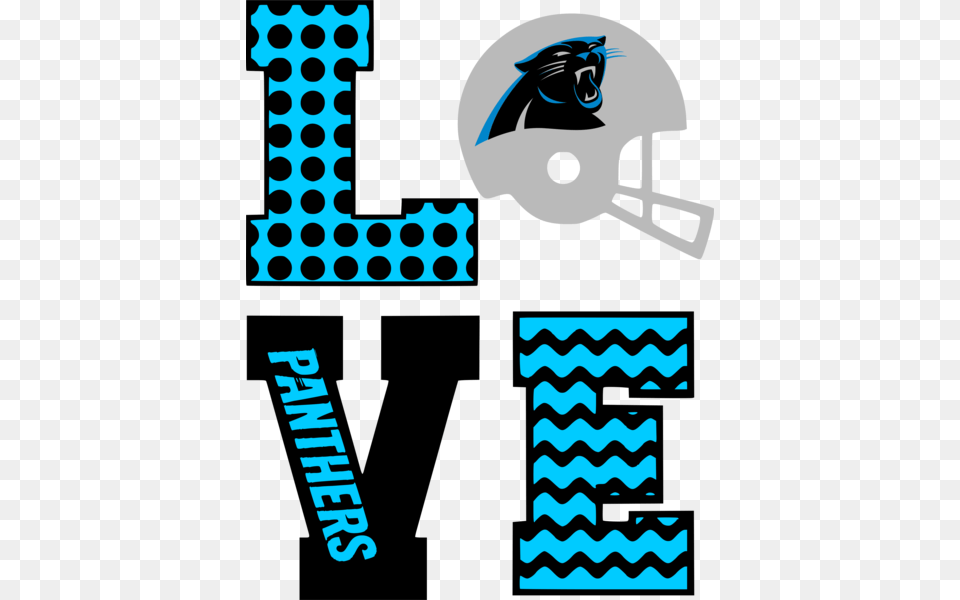 Carolina Panthers Love Albb Blanks, Helmet, American Football, Football, Person Free Png