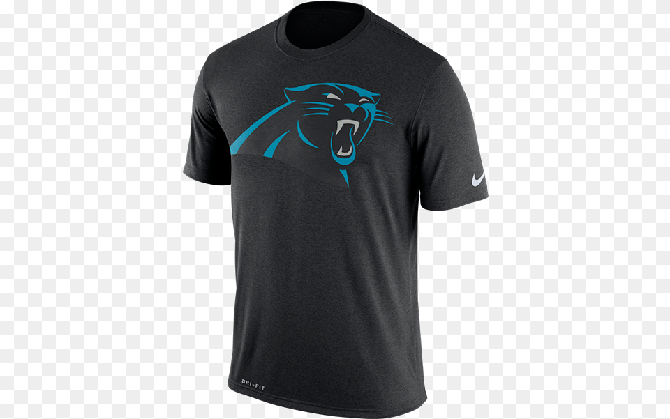 Carolina Panthers Men39s Nike Legend Logo Black Tee Arizona Cardinals Shirt, Clothing, T-shirt Free Png Download