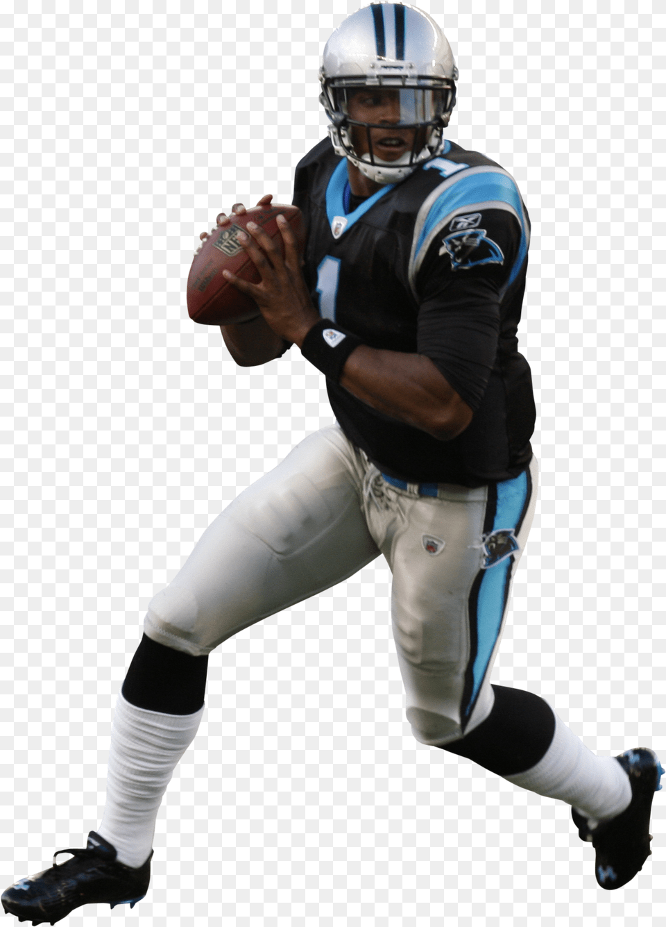 Carolina Panthers Nfl American Football Sport Football Player, Helmet, American Football, Playing American Football, Person Free Png