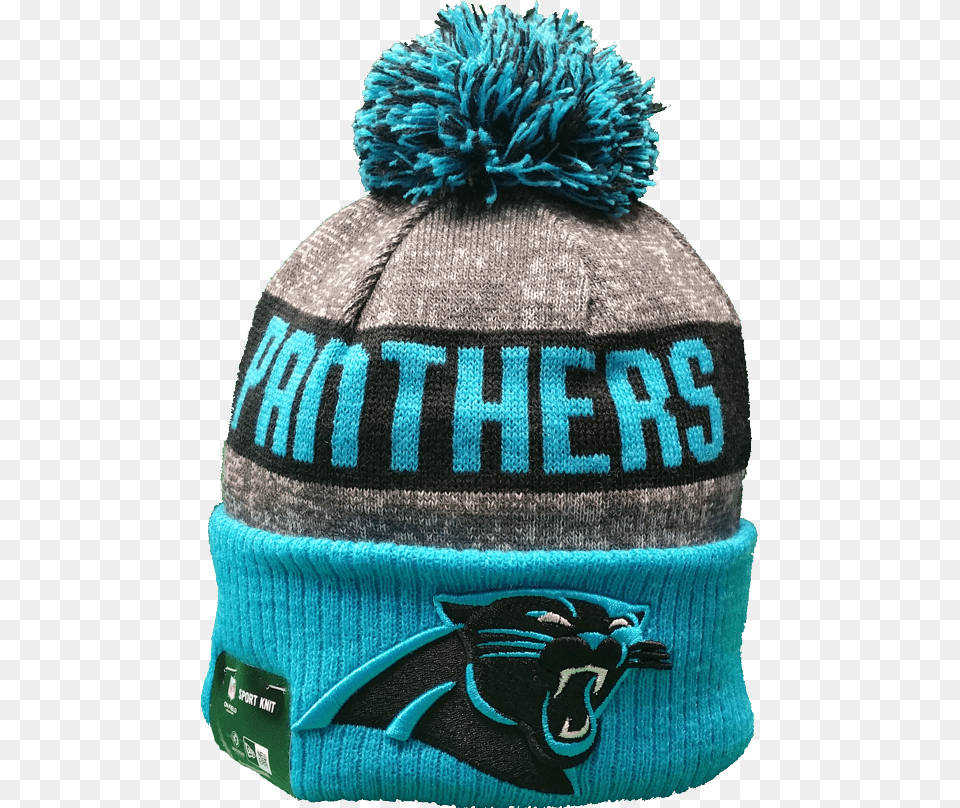 Carolina Panthers Sideline Toque 2016 2017 More Than, Beanie, Cap, Clothing, Hat Free Png