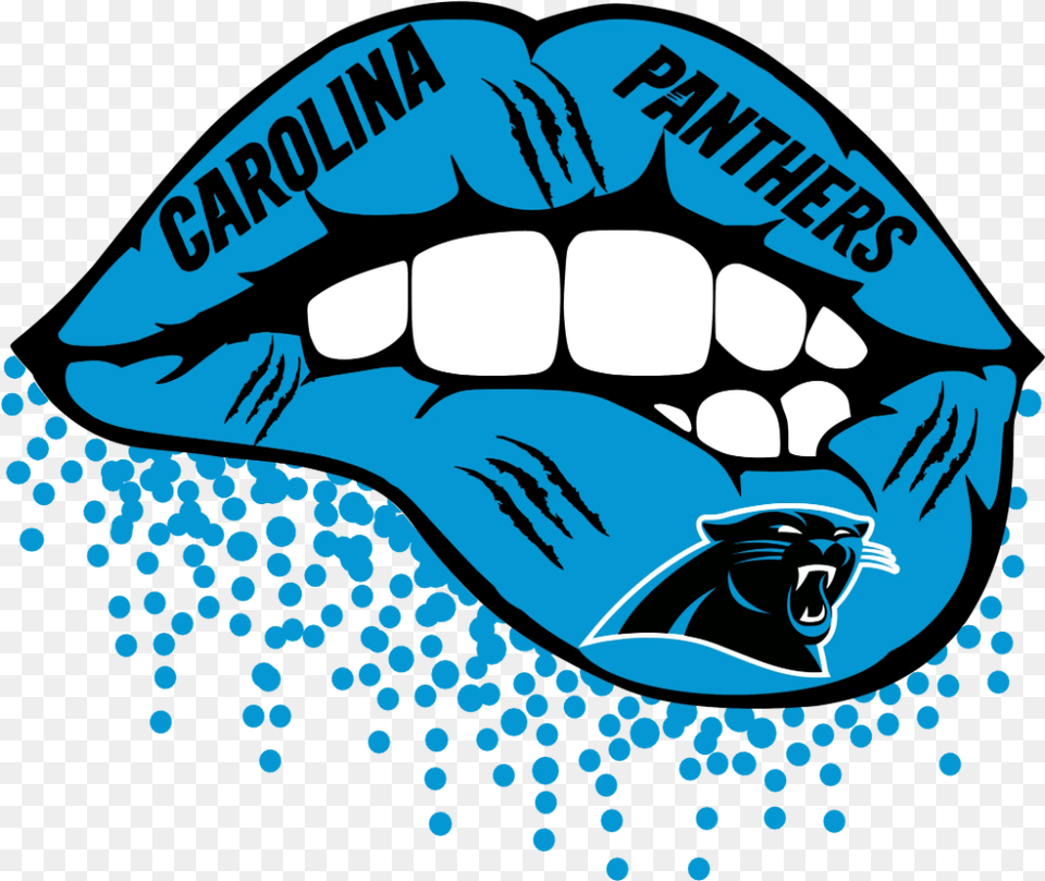 Carolina Panthers Svg Nfl Football Kansas City Chiefs Lips Svg, Body Part, Mouth, Person, Teeth Free Png Download