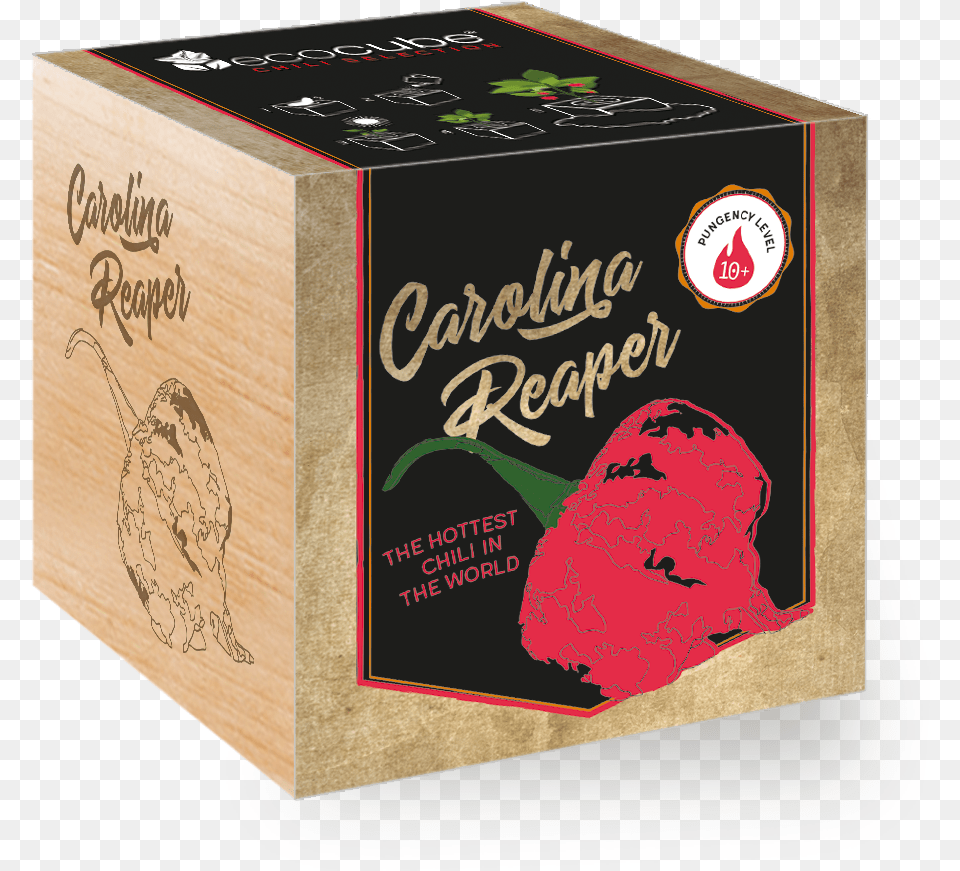 Carolina Reaper Ecocube, Box, Flower, Plant, Crate Png