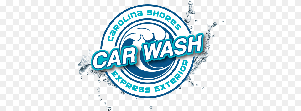 Carolina Shores Car Wash Carolina Shores Car Wash Graphic Design, Logo, Water Png
