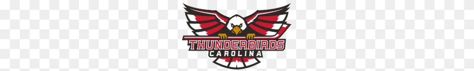 Carolina Thunderbirds Logo, Emblem, Symbol, Dynamite, Weapon Free Transparent Png